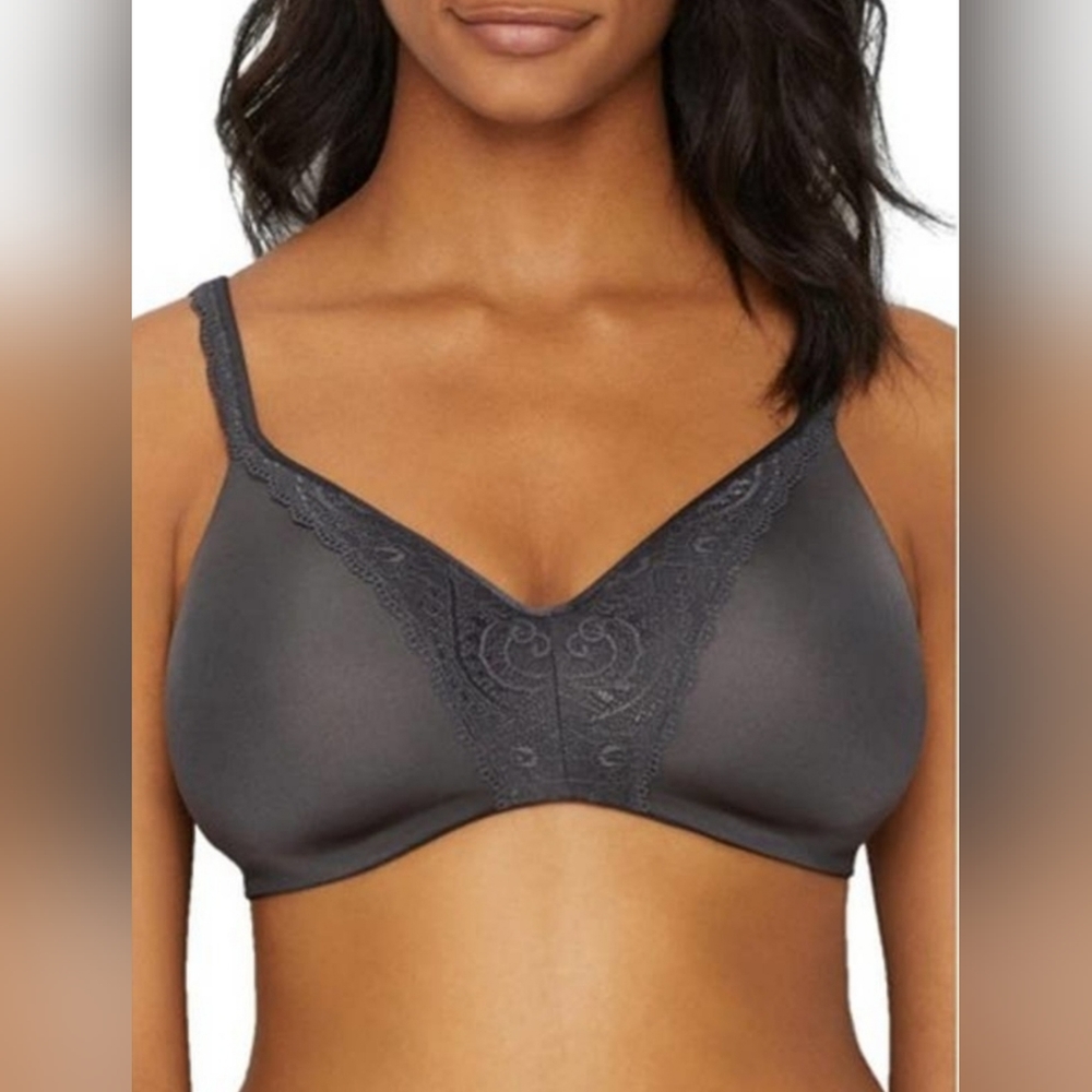 Bali One Smooth U Comfort Wireless Bra 38DD DFYYEQ Masectomy Prosthetic Surgical